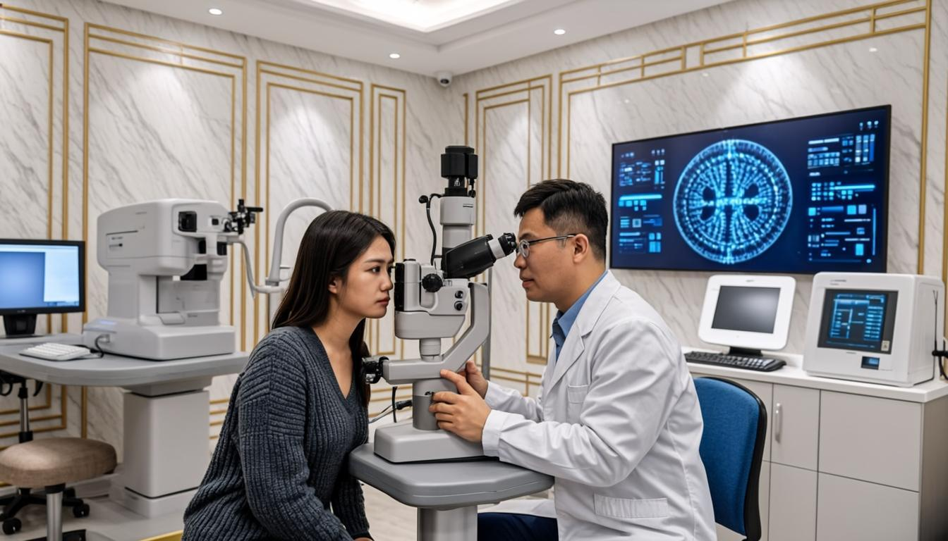 Service de Ophtalmologie au CHU WALI